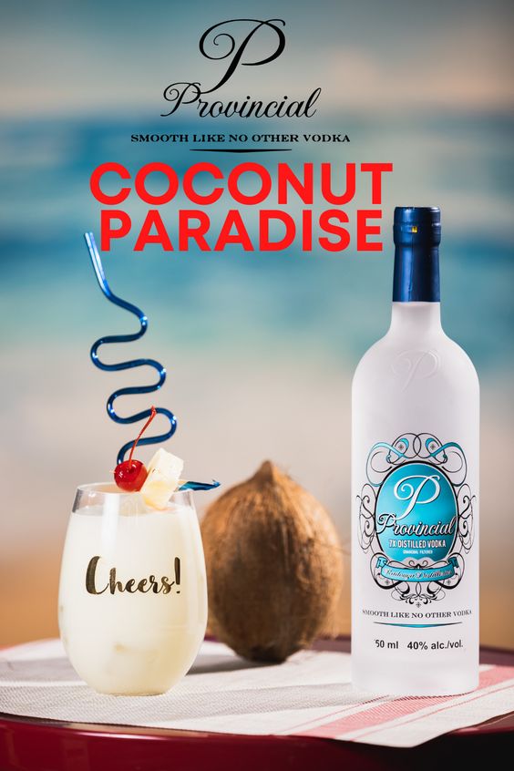 Bevrage with coconut 